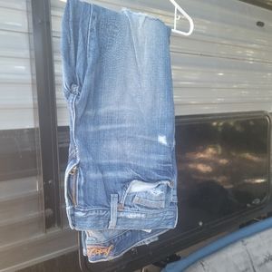 Blue Lucky Brand Boyfriend cut jeans